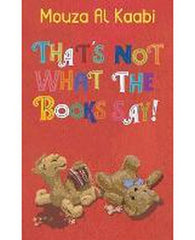 That's Not What The Books Say!