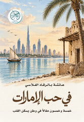 غلاف كتاب في حب الإمارات للكاتب عائشة بالرقاد الفلاسي
